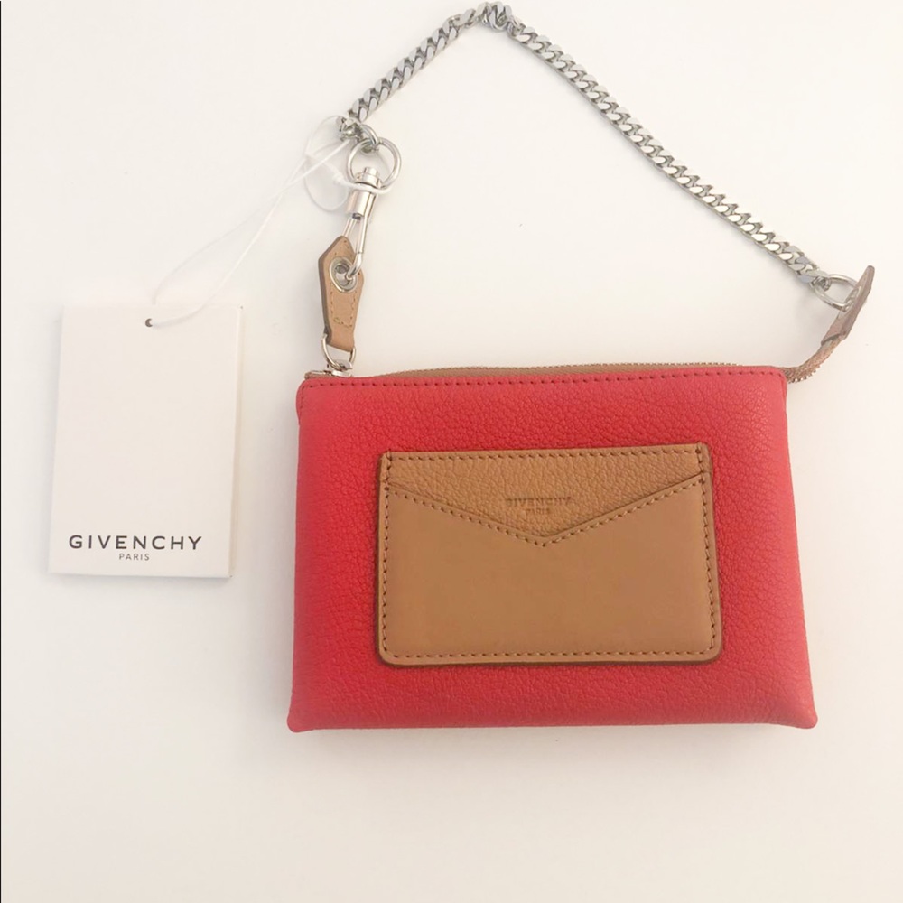 GIVENCHY DUETTO POUCH WITH CHAIN